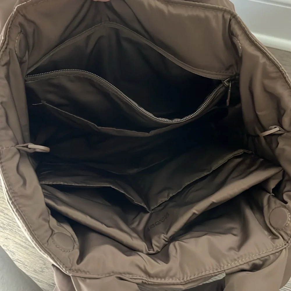 Dagne Dover Brown Puffer Tote Bag - Picture 6 of 10